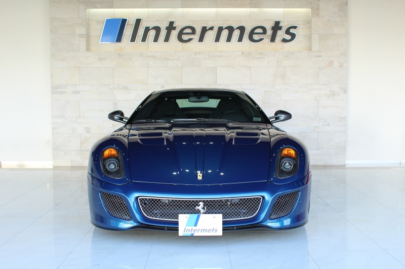 フェラーリ 599 GTO ディーラー車 Bule Abudhabi/Grigio Silverstone