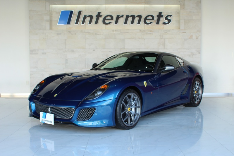 フェラーリ 599 GTO ディーラー車 Bule Abudhabi/Grigio