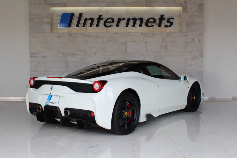 フェラーリ 458スペチアーレ ディーラー車 走行807km 中古車 情報 インターメッツ