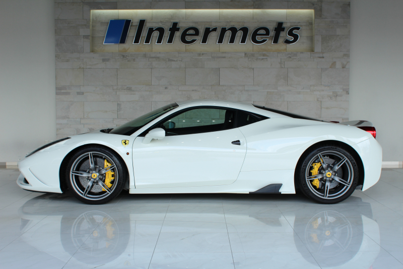 フェラーリ 458スペチアーレ D車 Bianco Avus 中古車 情報 | インター
